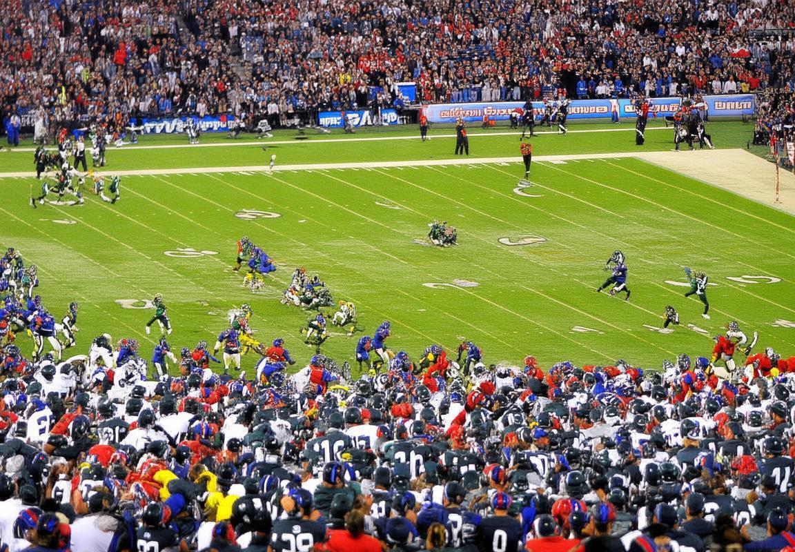 巨人老鹰2010年NFL对决：巅峰之战精彩瞬间盘点(图2)